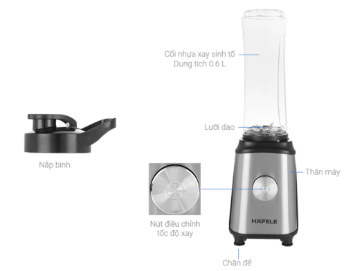 MÁY XAY SINH TỐ MINI HAFELE GS 621 535.43.263
